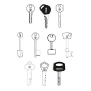 Équipement de taillage de clés avec double station et éclairage intégré