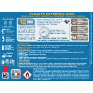 Peinture bois extérieur climats extrêmes® v33, gris galet satiné 0.5 l