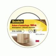 Adhésif SCOTCH emballage - transparent - 100m x 48mm - multiusage - déchirable à la main_3