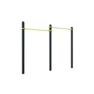 Barre fixe double  - Gamme Street Workout DAMAPRO_3