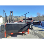 Rampe de quai mobile AZ RAMP FORMATION 2020 - Spécialement conçue pour centres de formation cariste, CACES RECO R.489 et ED6059_3