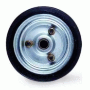 Chariot plateforme à 2 dossiers - capacité 600 kg - roues anti-acide et non marquantes_3