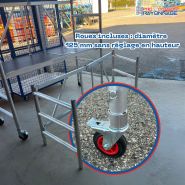 Kit échafaudage pliable – Neuf - Hauteur de travail : 3,80 mètres_3