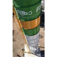 Centrale à béton fixe Powermix-130 - Fabo - 130 m3/h_3