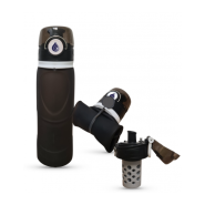 Gourde filtrante compressible 1 litre - Souple, légère et efficace - Osmodyn - silicone_3