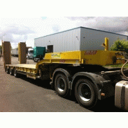 Remorque porte-engins CASTERA - Référence 6401 - 54T PTC, 3 essieux, rampes hydrauliques_3