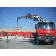 Grue de levage Cormach avec moment statique max. de 171000 daN/m