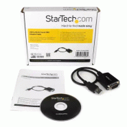StarTech Cble Adaptateur de 30cm USB vers Série DB9_3