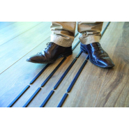 Barrettes de guidage EasyGuide - Kit de pose avec bandes auto-adhésives striées - Marque Romus_3