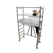 Échafaudage bas niveau Klikfold - Euro Towers - Unité manoeuvrable et compacte_3