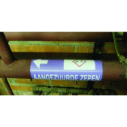 Étiquette auto-adhésive en rouleau ou plaquettes - Marquage des tuyauteries - LSI Industries_3