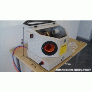 Micro sableuse pour décapage de peinture et rouille