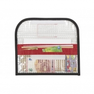 Pochette multiservice - 6 séparations - Organisation pour transfert de fonds et documents_3