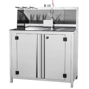 Table de Travail et de Préparation des Produits - Série PAINTY - Acier Inoxydable - 4 Modèles Disponibles_3