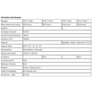 TPB-1780A - Piqueuse plate Topeagle International Ltd. - Vitesse max 2000 tours/min - Grand espace de travail 335x260mm_3