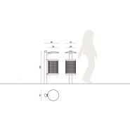 Poubelle publique - 003230 York Komserwis - 35 L - Design Marta Dworak_3