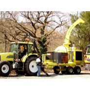 Broyeur de branches à 6 couteaux radiaux de 450 mm  - SUPER-PAIN 1300T option T sur essieu agricole_3