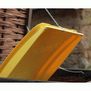 Cache poubelle design naturel et moderne pour espaces extérieurs