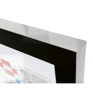 Vitrine extérieure Edge - épaisseur 54 mm sur poteaux - Ref : 500300_3