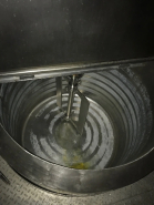 Cuve inox d'occasion 1 000 litres avec enveloppe, installation d'agitation et chauffage hermétique_80 - référence : c5184_3