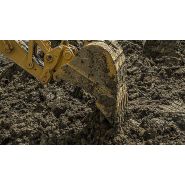 Godet d'excavation à usage normal avec lame de nivellement - caterpillar finance france - 1 400 mm (55 in) - capacité 1.09 m³_3