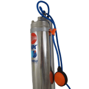 Pompe immergée pour puits 230V monophasé - 0,75kW NKm24GEFlotteur en inox AISI304_3