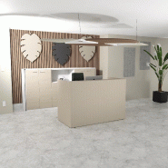 Banque d'accueil économique Z2 Officity - Compacte et chaleureuse ! - Non, 166, Orme blanchi_0