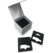 Boîte coffret double plat minimaliste et personnalisable - Dimensions 95x95x95 - Carton 15/10ème_3