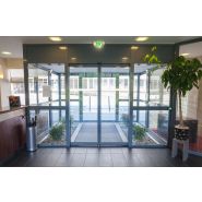 Porte automatique piétonne coulissante_3