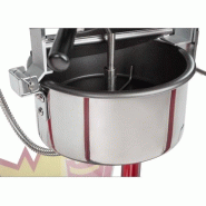 Machine à pop-corn professionnelle 1600W 8OZ 5 kg/h - Rouge_3