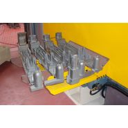 Cellule robotisée pour alliages d'acier - chargement, déchargement, tronçonnage et finition_3