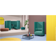 Banquette ergonomique et acoustique pour coworking moderne_3
