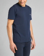 T-shirt Patch Logo Lee - 100% coton biologique - Réf : L60U - Plusieurs tailles et couleurs disponibles_3