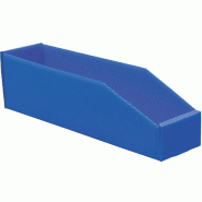 Bac à bec plastique alvéolaire bleu - 761511 – 280 x 90 x 105 cm_3