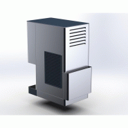 Distributeur automatique de glace nuggets production 100kg/24h réserve 5kg condenseur air Brema_3