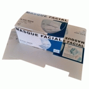 Boite pour masques en papier - carton blanc 300 gr/m² - impression quadri personnalisée_3