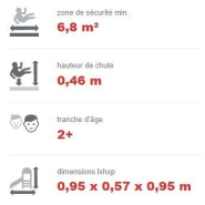 Jeu à ressort 4 places conforme EN1176 - Référence BT15229 - Ressort EIBACH et plastiques HDPE_3