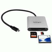 Lecteur et enregistreur multicartes USB 3.0 avec USB-C pour cartes mémoire SD, microSD et CompactFla_3
