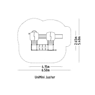 Structure multi- jeux 3 à 5 ans - Unimini Juster - 8047709 - Hags_3