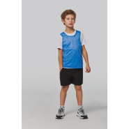 Chasuble en filet léger multisports enfant - 100% polyester - Réf: PA047 - Marque PROACT - Tailles 6/10 ans et 10/14 ans_3