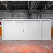 Bungalow vestiaire mobile pour personnel de chantier