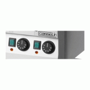 Chariot bain-marie à eau 2 x GN 1/1 Casselin_3