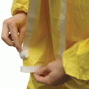 Combinaison de protection en tyvek spécial industrie chimique et nucléaire - cytvc2 xl_3