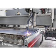 V310 - Machine d'oxycoupage et de forage Voortman - Couple maximum 440Nm - Portique mobile et changeur d'outils 10 stations_3