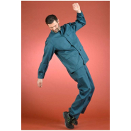 Veste retardateur de flamme réf. 610*pro - 100% coton traité FR - multipoches x4 - normes ISO 11611 & 11612_3