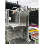 Plateforme élévatrice verticale pliable PLV9 - Hauteur jusqu'à 140cm - Intérieur et extérieur - Bretagne et Nantes_3