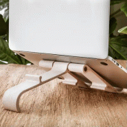 Support ordinateur et tablette R-Go Treepod, ergonomique et modulaire, réglable, biosourcé_3