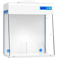 Sorbonne à recirculation livrée à plat - résistante au feu et acides - structure acier, PMMA et filtre au choix_3