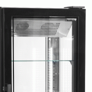 Vitrine réfrigérée UPD400-F Noir TEFCOLD_3