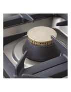 Fourneau 4 feux gaz sur four électrique MBM GN 2/1 - Inox - Haute puissance - Norme IPX5_3